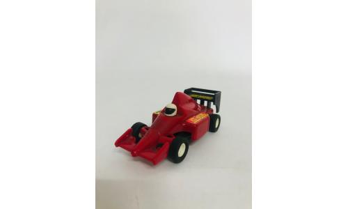 1/43 Carro Sem Im� F-1 Vermelho Com Adesivos
